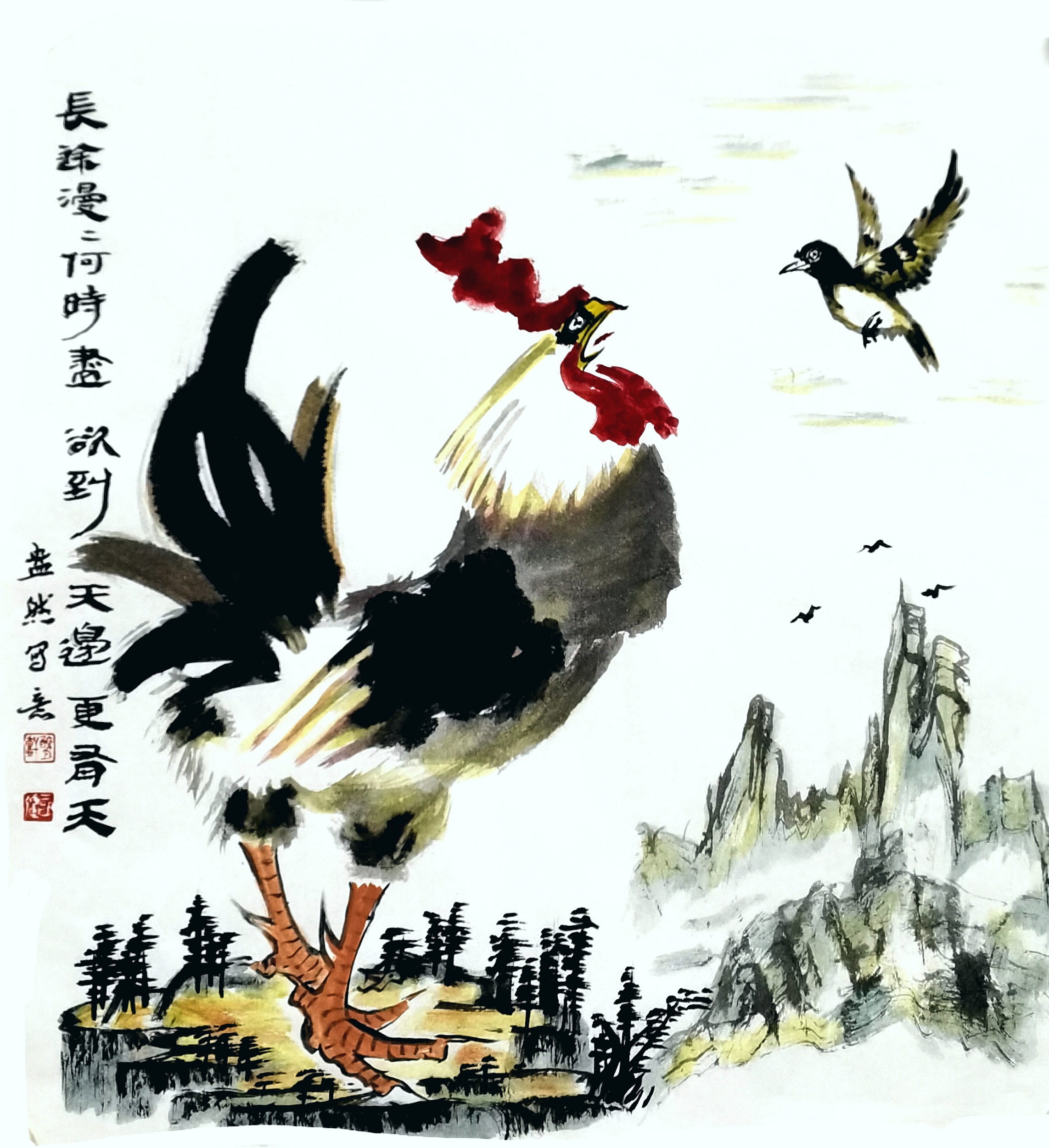 崔国强：“养鸡”会说话